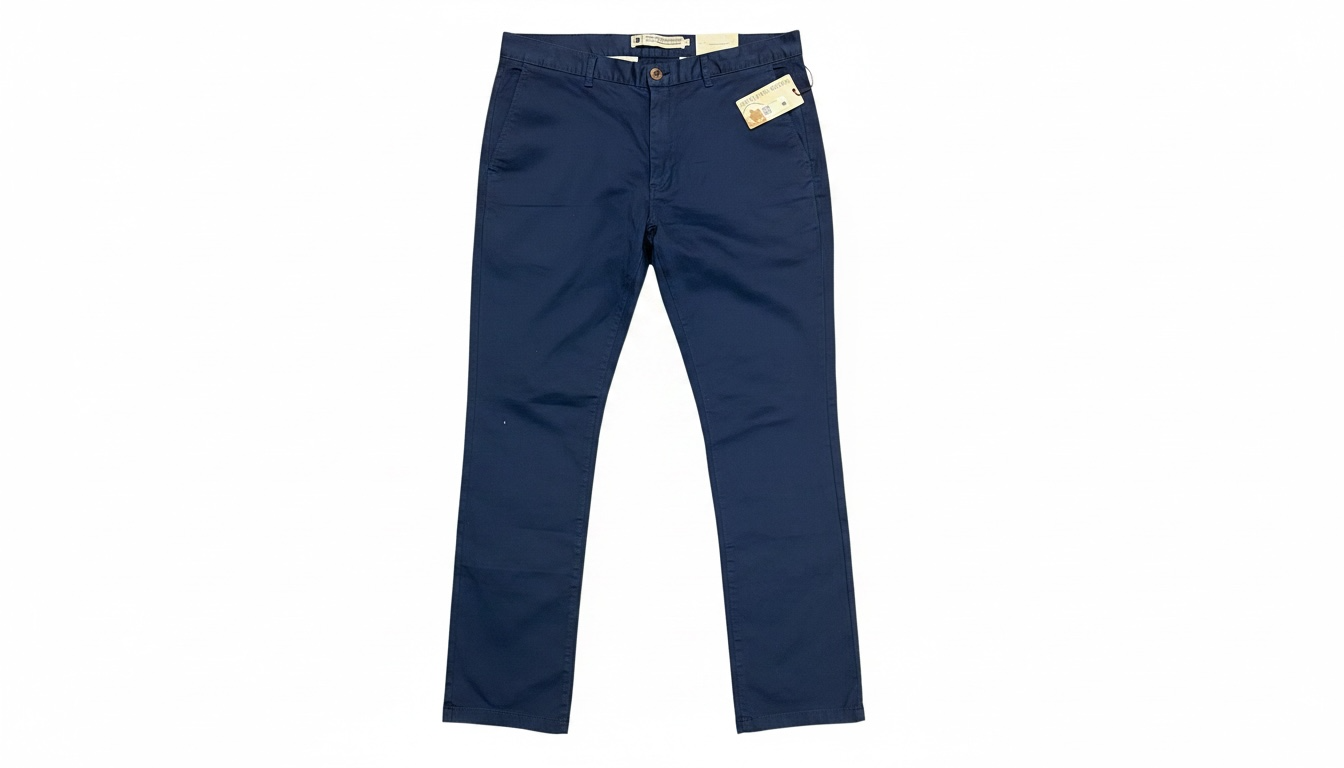 Southern Proper Men’s Navy Blue Chino Pants Size 32L x 38W Straight Leg Business Casual