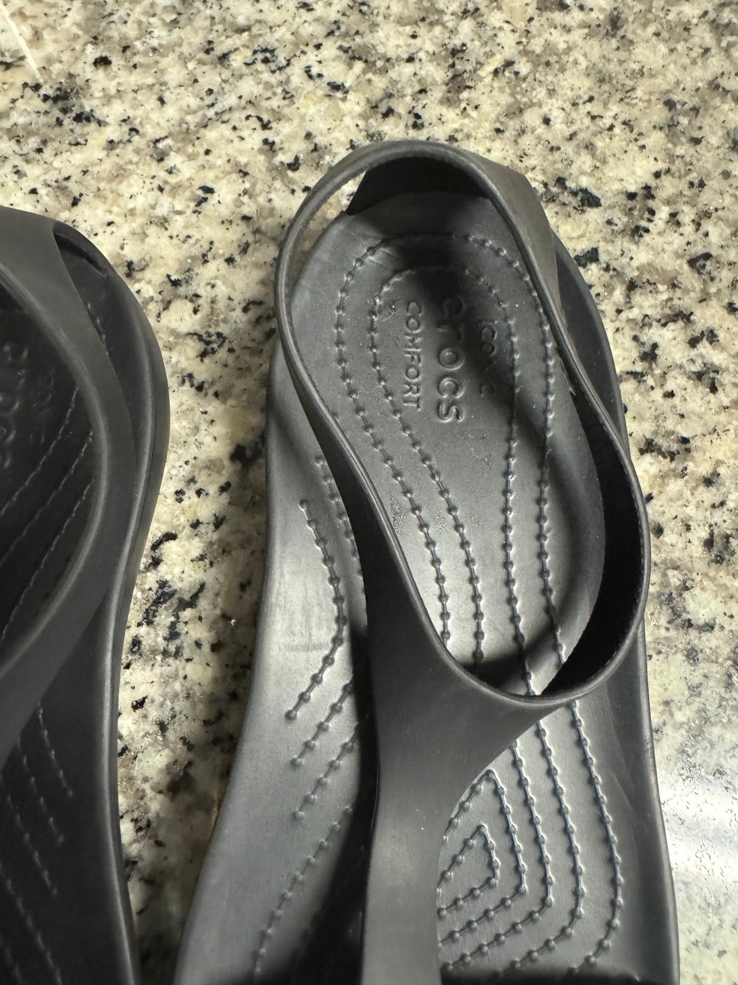 Sandals-Crocs Sandals (W-8)