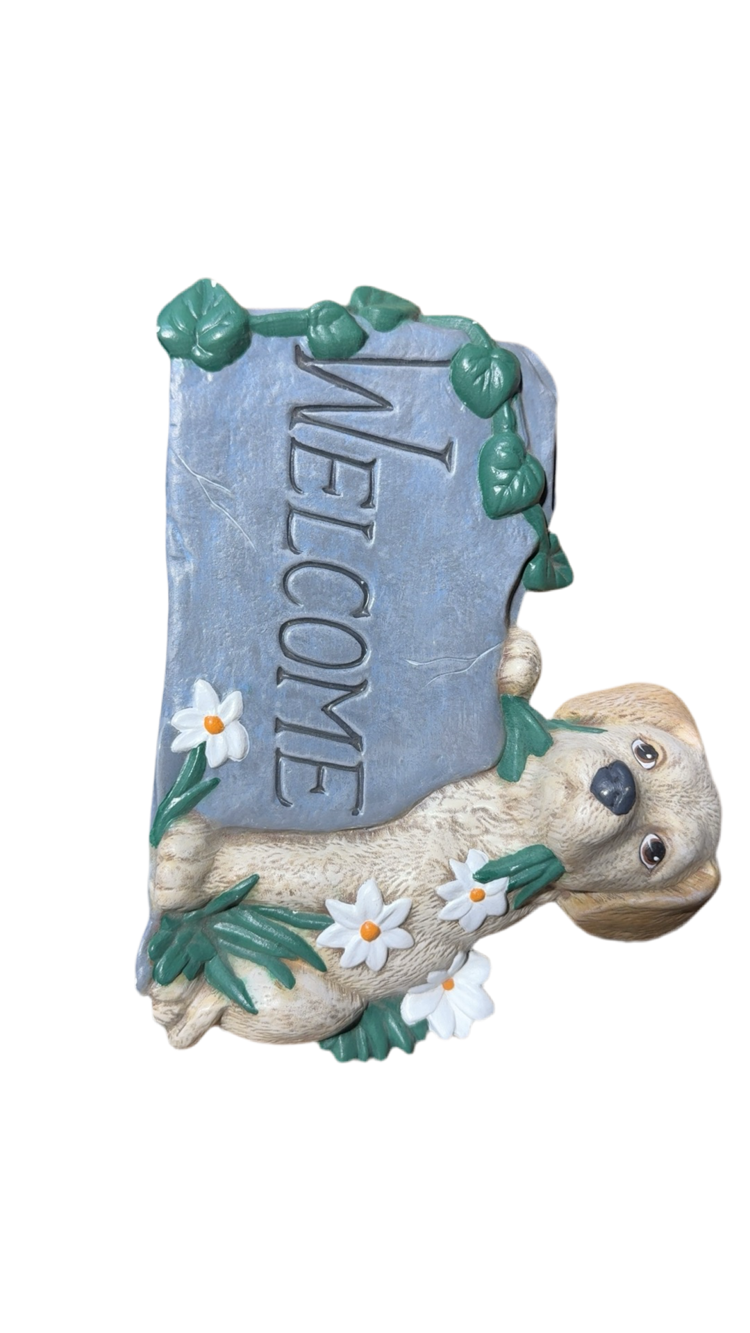 Dog-Themed Welcome Garden Sign