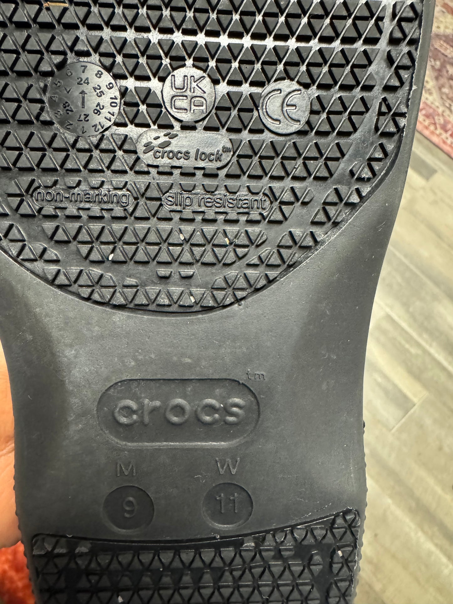 Crocs Classic Clogs Heel Strap M9/W11 Waterproof Comfort Slip-On Minimalist