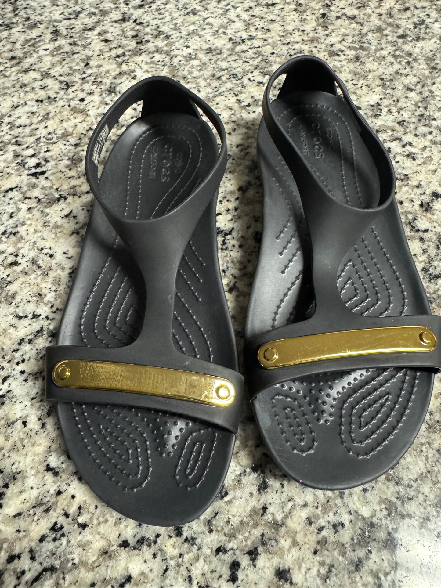 Sandals-Crocs Sandals (W-8)